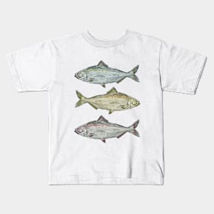 Triple Fish Kids T-Shirt